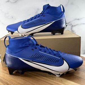 Nike Vapor Edge Pro 360 2 Royal Blue White Football Cleats DA5456-414 Size 12